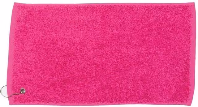 Towel City Luxury Golf Towel in Pink