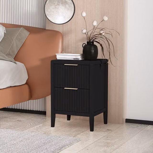 Cabinet Bits Modern Matt Black Metal Freestanding Bedroom Cabinet