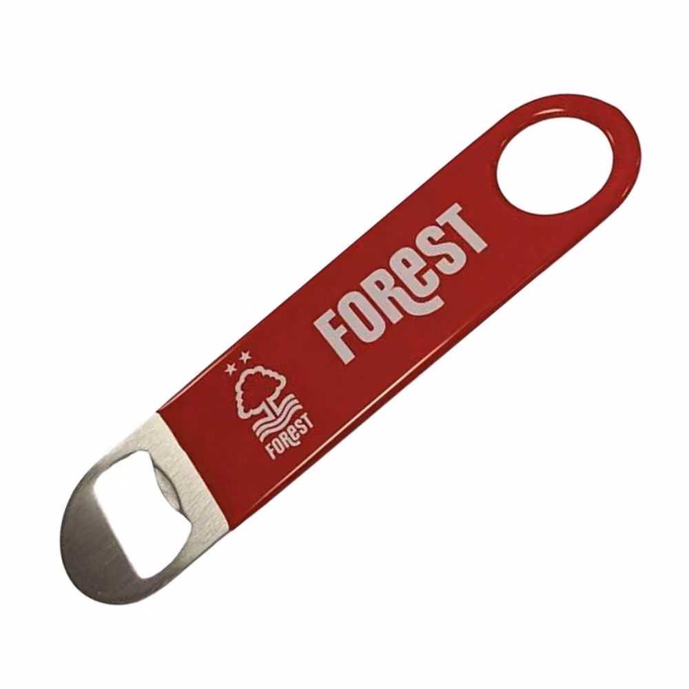 Nottingham Forest FC Stainless Steel Magnetic Bottle Opener Fridge Magnet in Red – 2