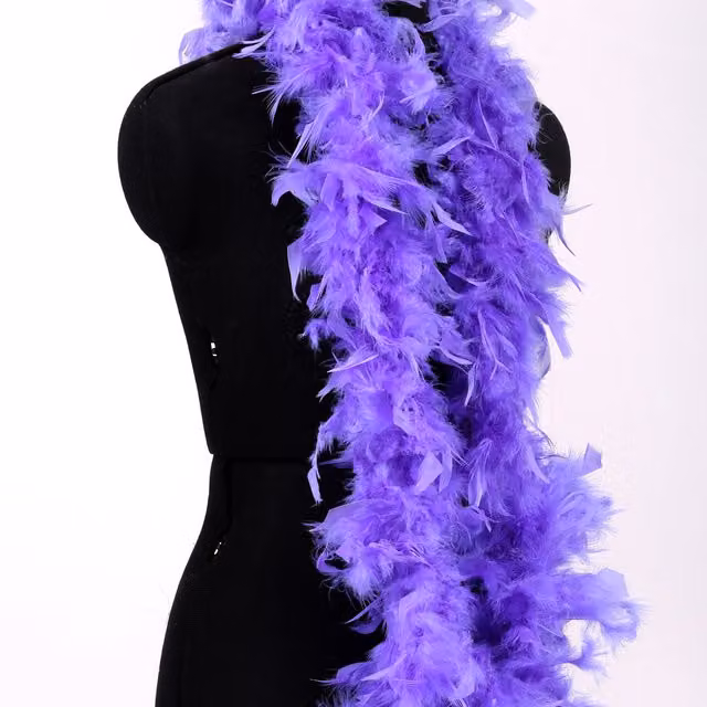 Trimits Purple Marabou Feather Boa for Party and Glamour