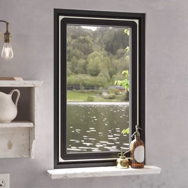 Berkfield Home Magnetic Insect Screen for Windows, White, W: 80 cm, H: 140 cm