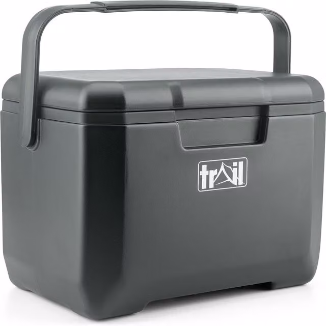 Trail 5L Cool Box with Ice Freezer Block in Grey