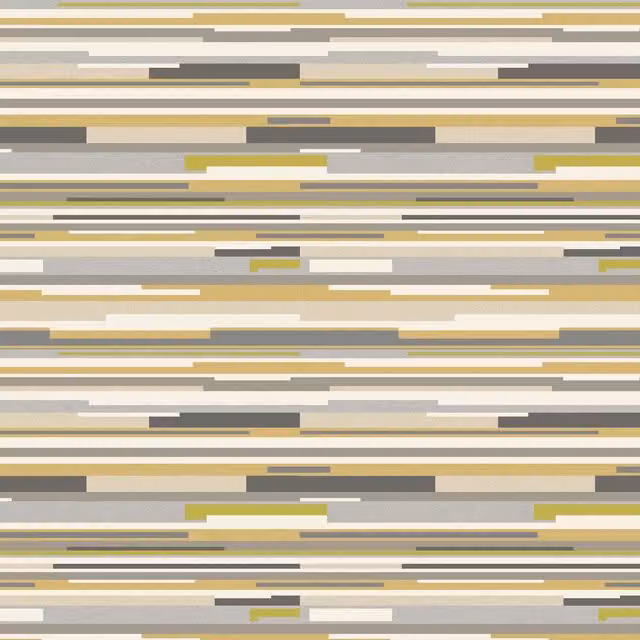 Hoopla Walls Abstract Landscape Striped Wallpaper in Green and Multicolour