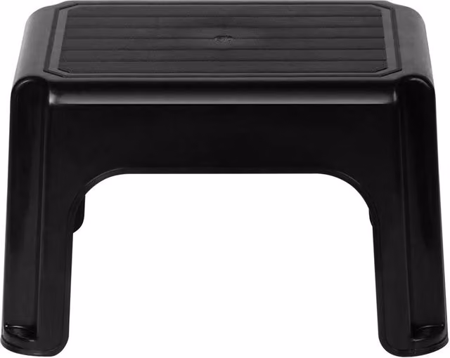 SPETLEK Heavy Duty Step Stool, Black