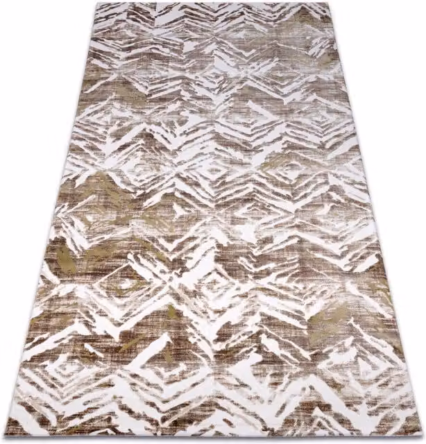 RugsX Abstract Design Rectangular Rug in Beige, W: 160 cm, D: 230 cm – 1