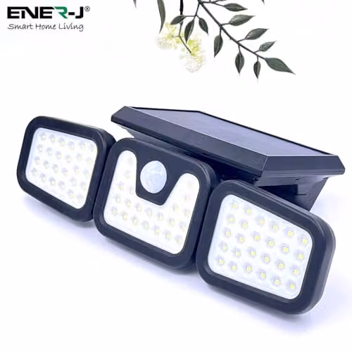 ENER-J Solar Motion Sensor LED Wall Light, White, W/D/H: 25 x 13 x 19 cm – 3