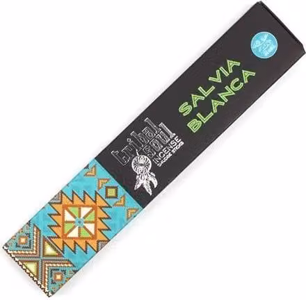 KDMD Tribal Soul White Sage Incense Sticks in Black