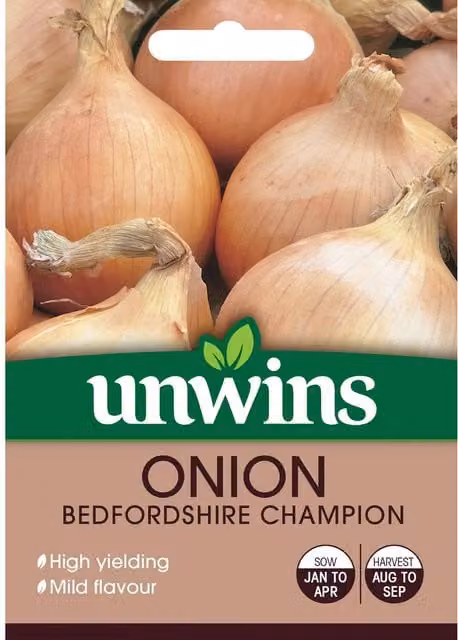 Unwins Bedfordshire Champion Green Onion Vegetable Seeds