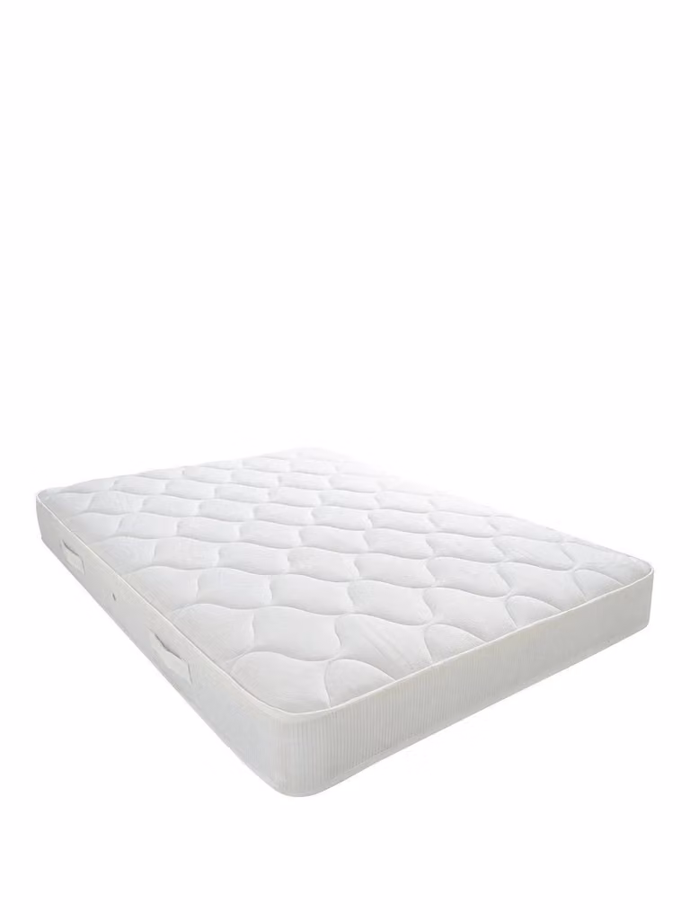 Airsprung Hybrid Memory Foam Comfort Mattress, White, W/D/H: 135 x 190 x 19 cm
