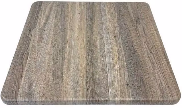 PAWNORA Grey Square Side Table Top, 70 x 70 cm
