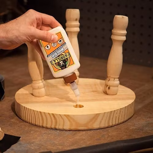 Gorilla Waterproof PVAC Wood Glue, 159 ml, Transparent – 7