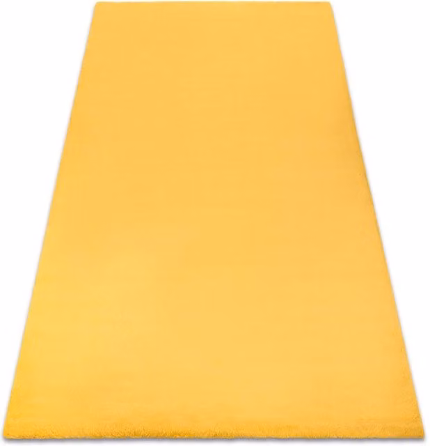 RugsX Bunny Rug in Gold and Yellow, W/D/H: 140 x 190 cm – 1