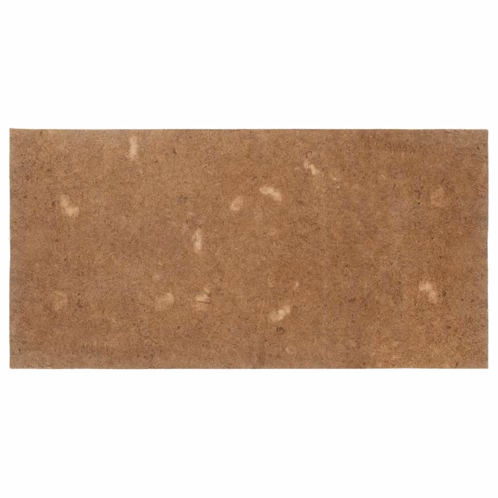 Berkfield Home Coir Mattress Pad, Brown, W: 100 cm, D: 200 cm – 2