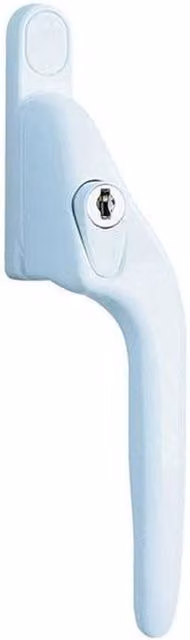 Yale White Offset Locking PVCu Window Handle
