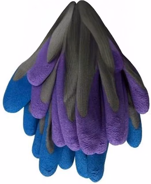 Ambassador Stronghold Gardening Gloves, Purple, Pack of 2, Size: Medium