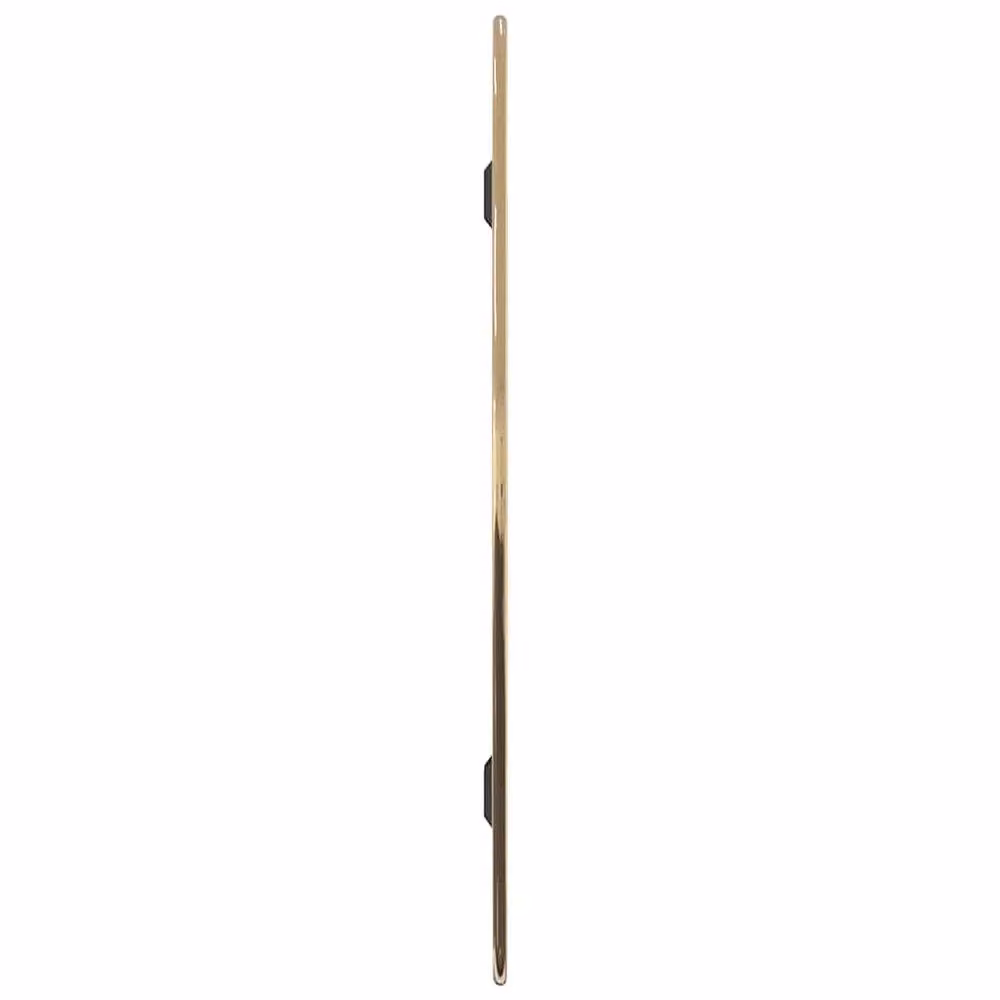 Berkfield Home Rectangular Wall Mirror in Gold, W: 60 cm, H: 50 cm – 2