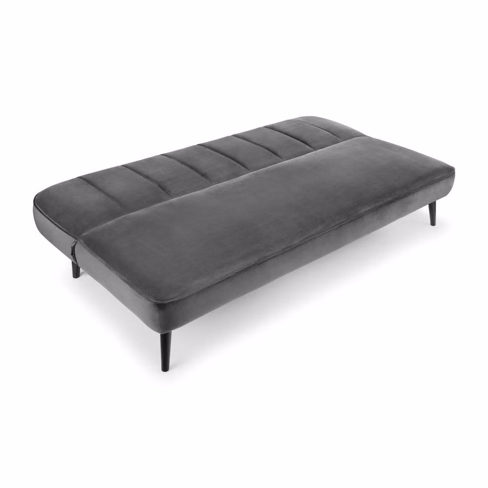 Cheshire Miro Grey Velvet Click Clack Sofa Bed – 2