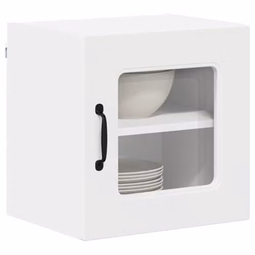 vidaXL Kalmar Dishwasher Panels, 2 Pieces, White Engineered Wood, Matt Finish