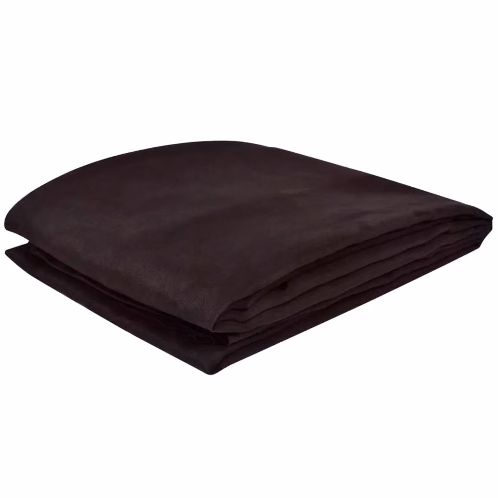 Berkfield Home Brown Microfibre Sofa Slipcover, Stain Resistant and Pet Hair Repellent, W: 270 cm x D: 350 cm – 2