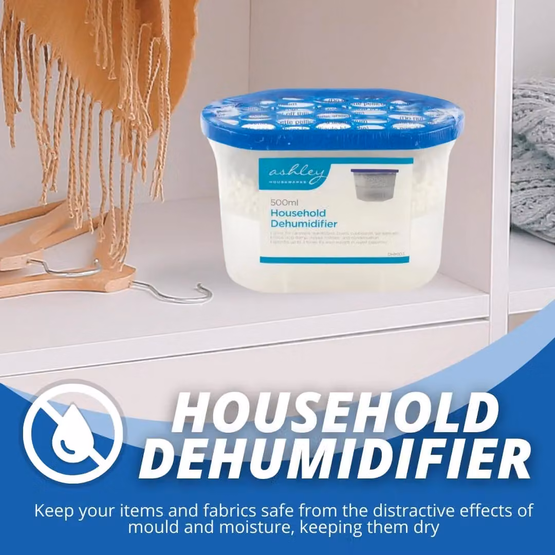 Ashley Blue Unscented Interior Dehumidifier, 500ml – 5