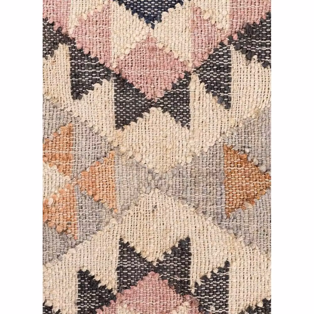 THE RUGS Roya Afghan Kilim Runner Rug, Handwoven Multicolour Jute and Cotton Flatweave, W: 80 cm, L: 200 cm – 2
