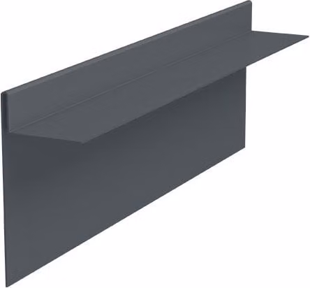 Tamlyn Anthracite Grey Aluminium Vertical Trim for Fibre Cement Cladding, 3m