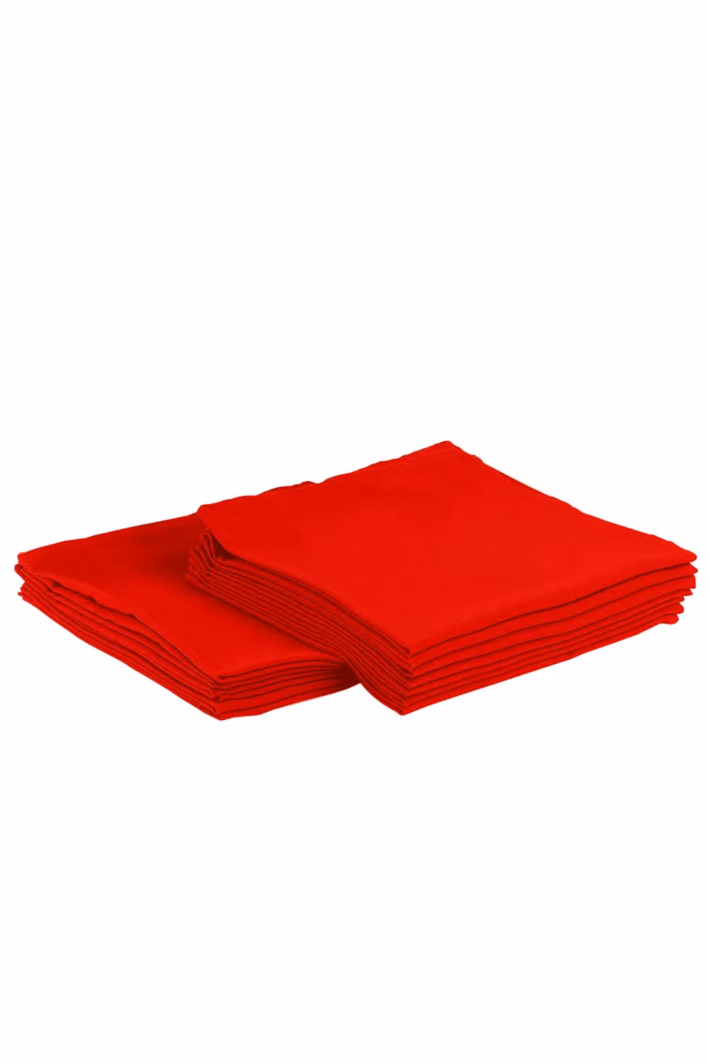 Neel Blue Red Christmas Table Napkin in Blue and Red Spun Polyester, W/D/H: 50.8 x 50.8 x 0.1 cm – 7