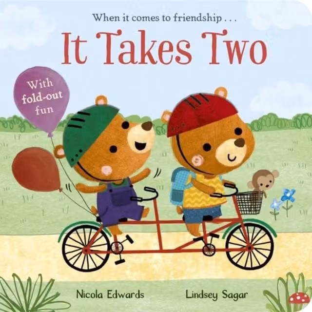 Nicola Edwards It Takes Two Multicolour Cardboard Board Book