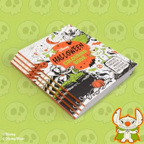 Studio Press Disney Halloween Colouring Book with Over 80 Spooky Images, Multicolour – 2