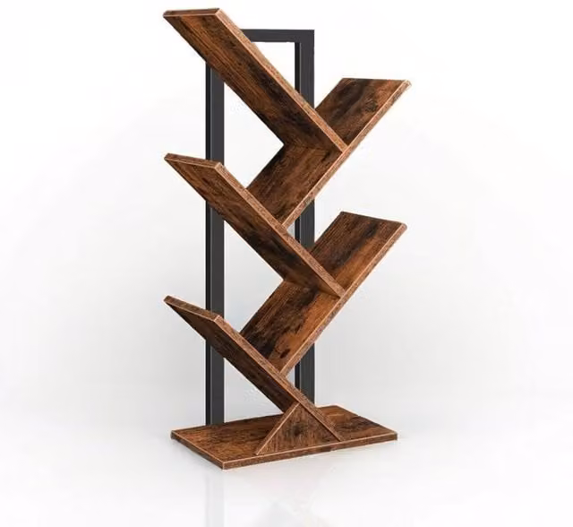 Modcraft Brown Floor Standing Tree Bookcase