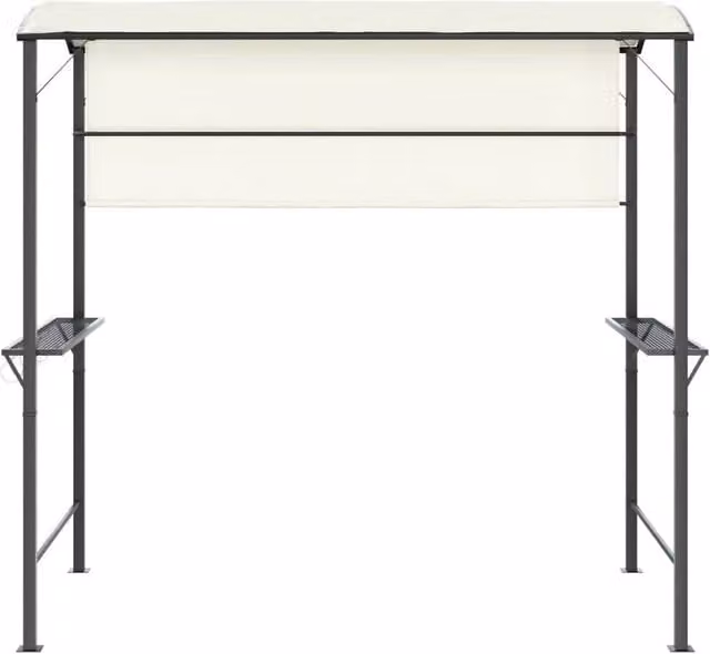 Berkfield Home Gazebo with Roof in Cream, W/D/H: 220 x 110 x 200 cm – 1