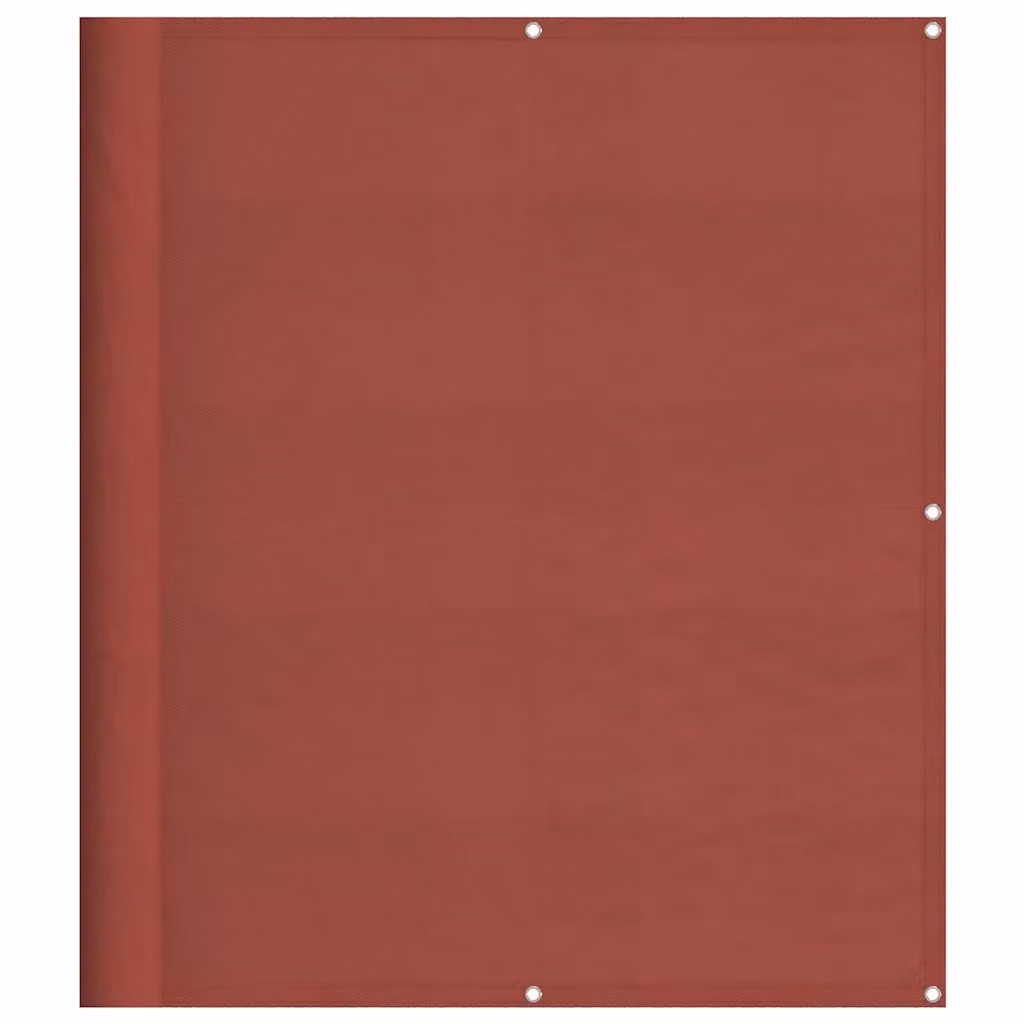 Berkfield Home Balcony Screen in Terracotta, 100% Polyester Oxford, W/H: 120 x 700 cm – 2