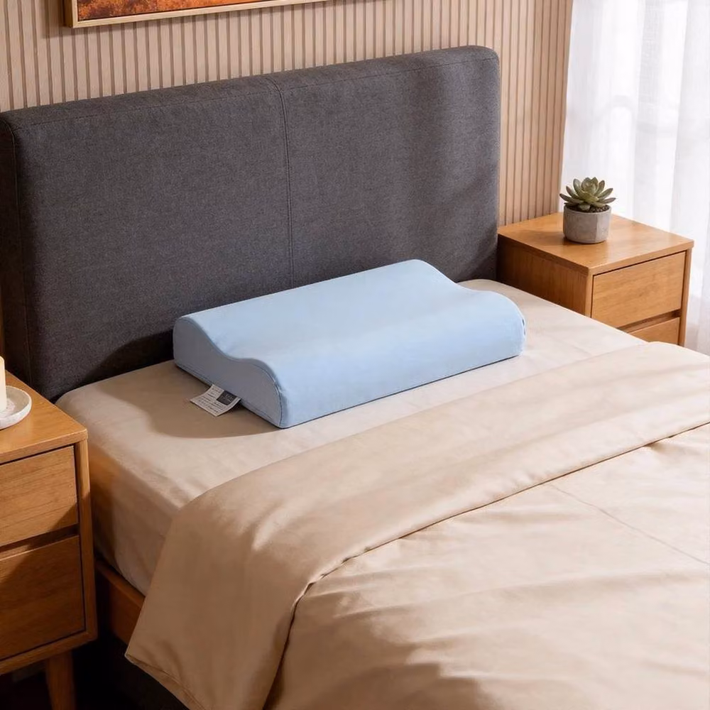 PAWNORA Cooling Memory Foam Pillow in Blue – 2