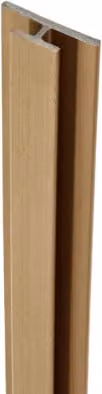Ecoscape Composite Panel Cladding Joint Trim in Gold and Brown