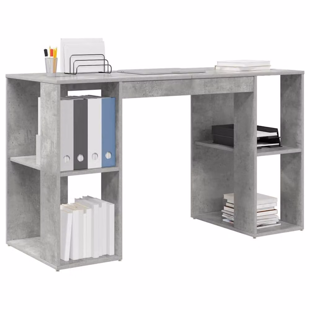 Berkfield Home Modern Grey Computer Desk – 3