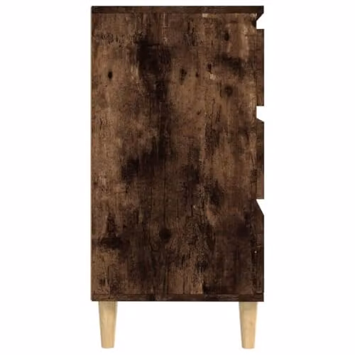 vidaXL Smoked Oak Sideboard in Brown, W/D/H: 60 x 35 x 70 cm – 5