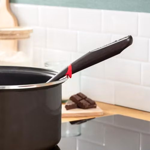 Tefal Ingenio Heat Resistant Black Ladle with Stainless Steel and Silicone – 4