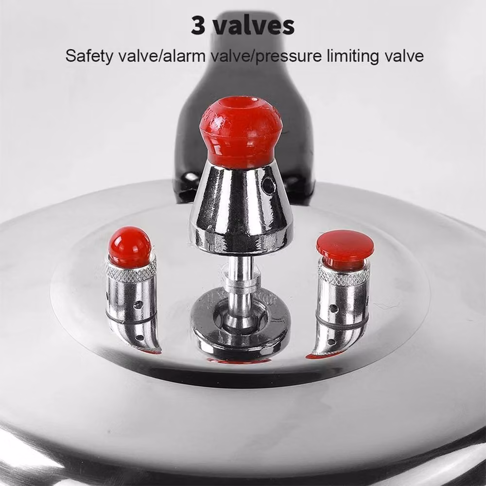 Kelvenix 9 l Aluminium Pressure Cooker in Silver – 4
