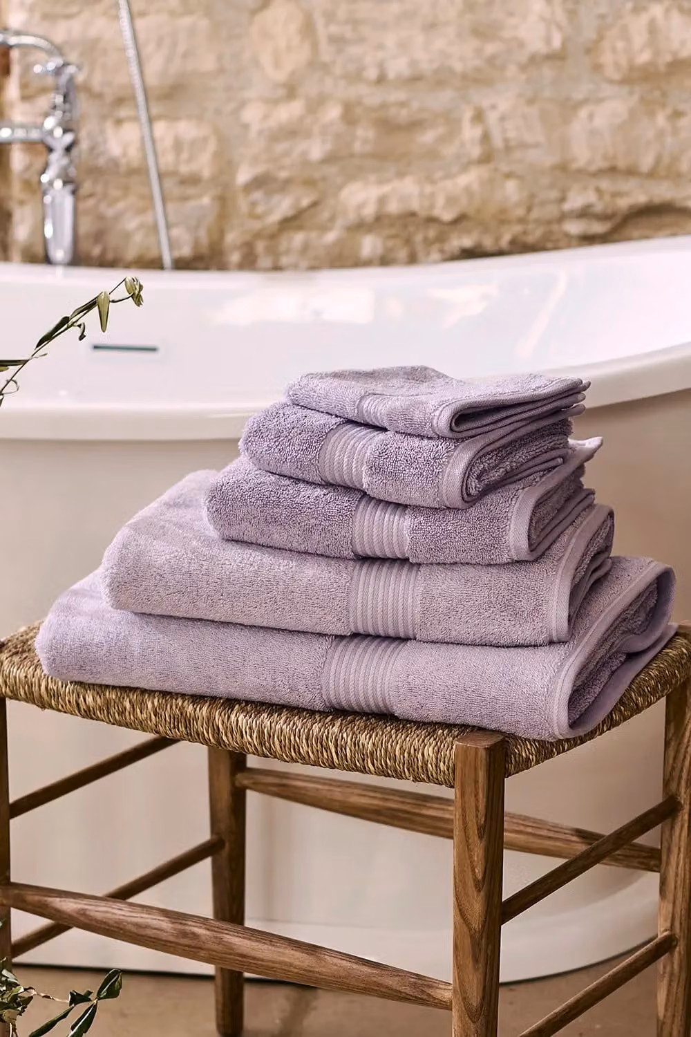CHRISTY Supreme Hygro 8 Piece Luxury 100% Supima Cotton Towel Set in Lavender – 2