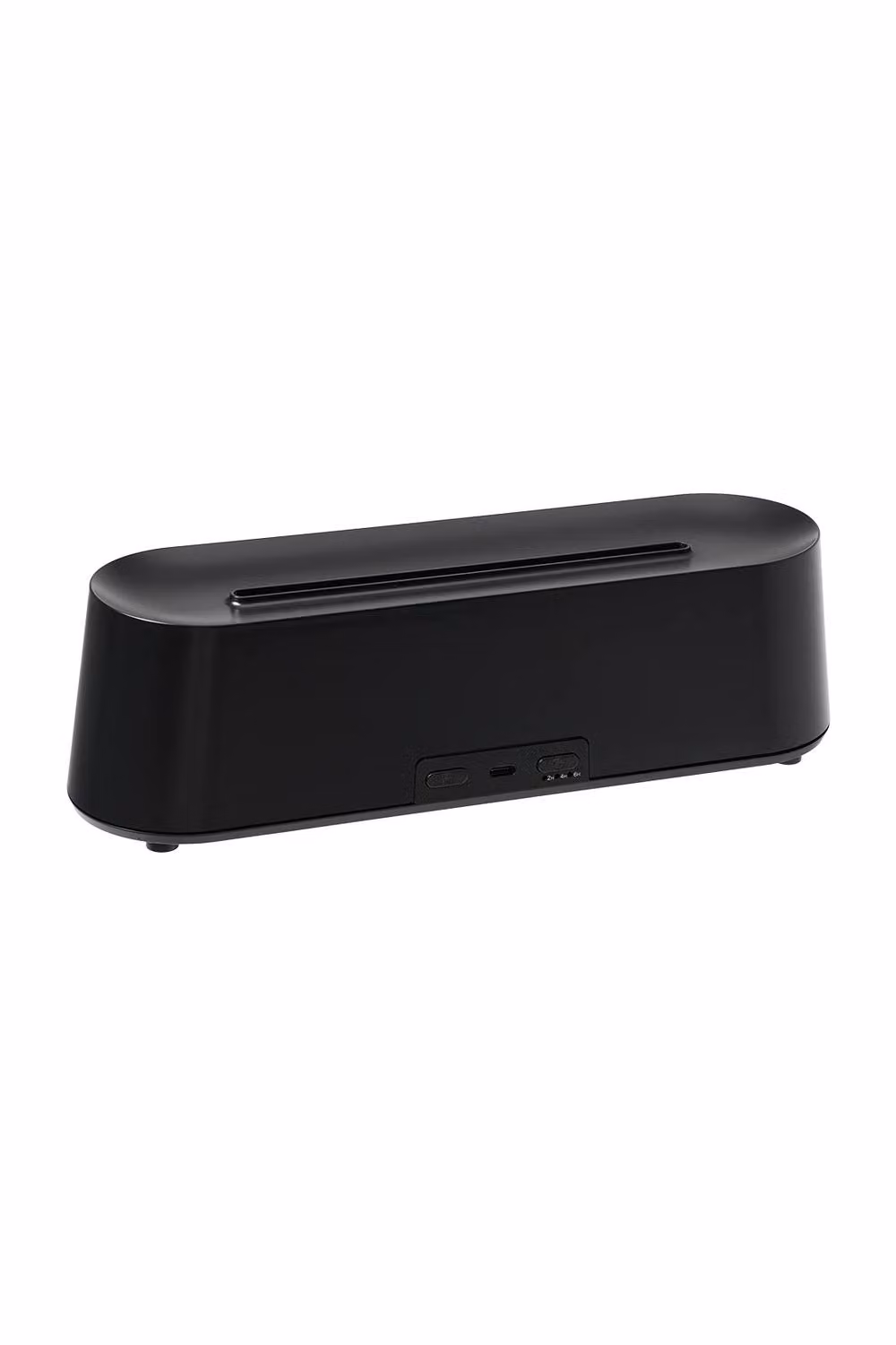 Living and Home Essential Oil Diffuser with Remote Control and Light in Black – 2