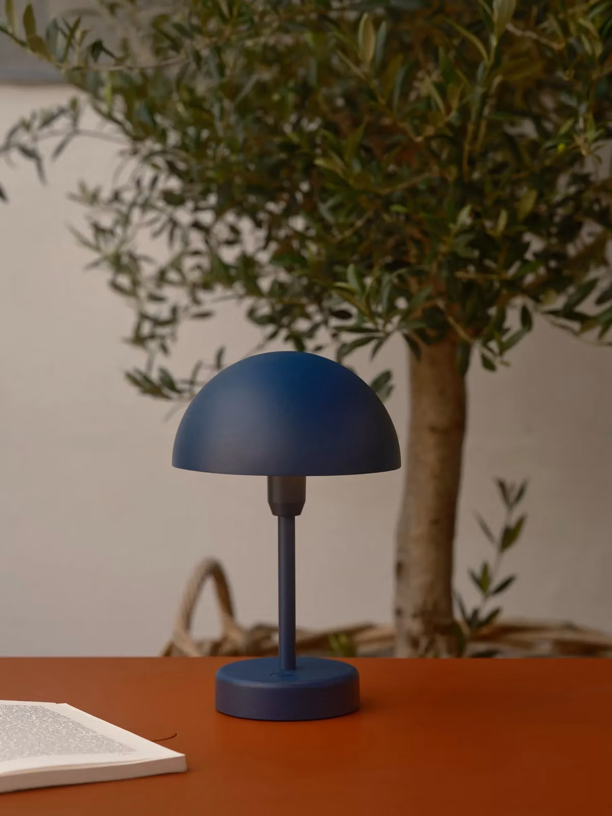 Nordlux Ellen Rechargeable LED Outdoor Portable Table Lamp, Blue Metal, IP44 – 4