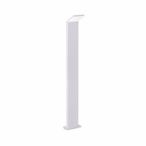 Netlighting Style Integrated LED Outdoor Bollard, White, 1050Lm, 3000K, IP54, H: 100 cm