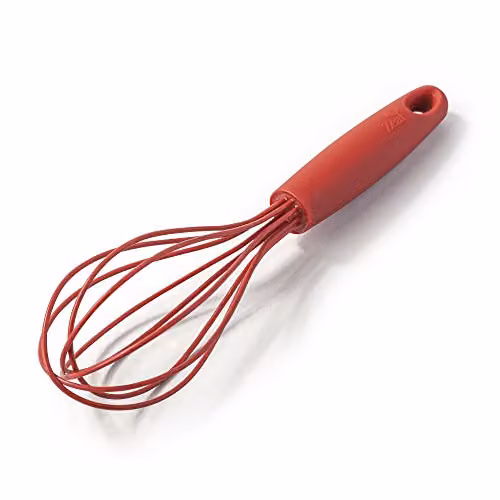 Zeal Silicone Non-Stick Round Balloon Whisk, Red, 25 cm – 1