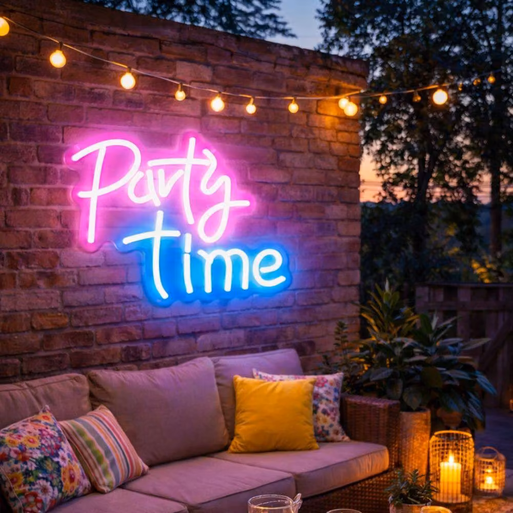 Marco Paul Party Time Multicolour Neon LED Hanging Light – 4