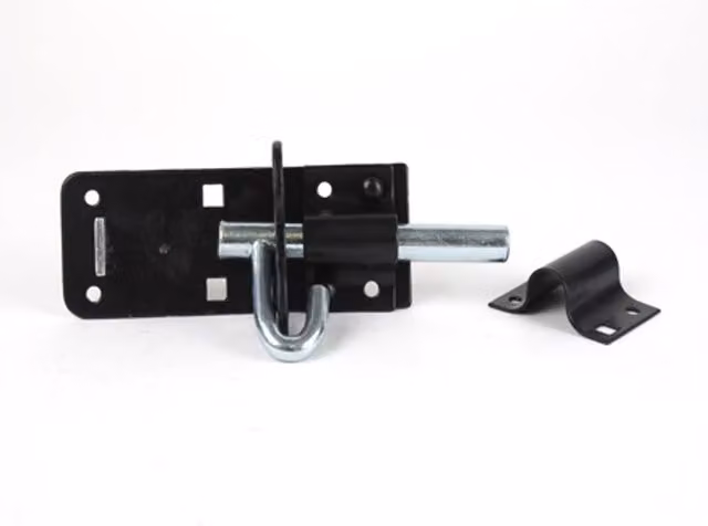 Unifix 2A Brenton Padbolt in Matt Black, Box of 5