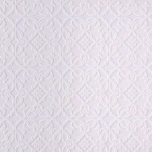 Anaglypta Maxwell White Paintable Vinyl Textured Wallpaper Roll