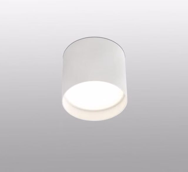 Faro Natsu LED Round Surface Mounted Single Downlight, White