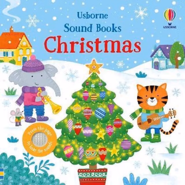 Sam Taplin Christmas Sound Board Book in Multicolour