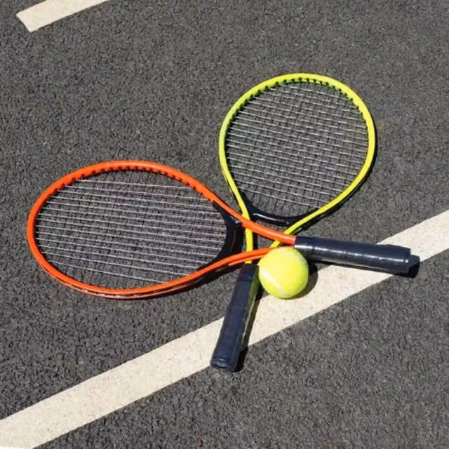Garden Mile Junior Tennis Set in Yellow