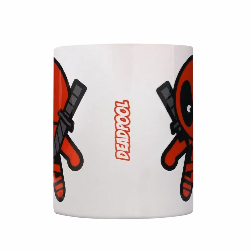 Marvel Kawaii Deadpool Ceramic Mug in White – 2